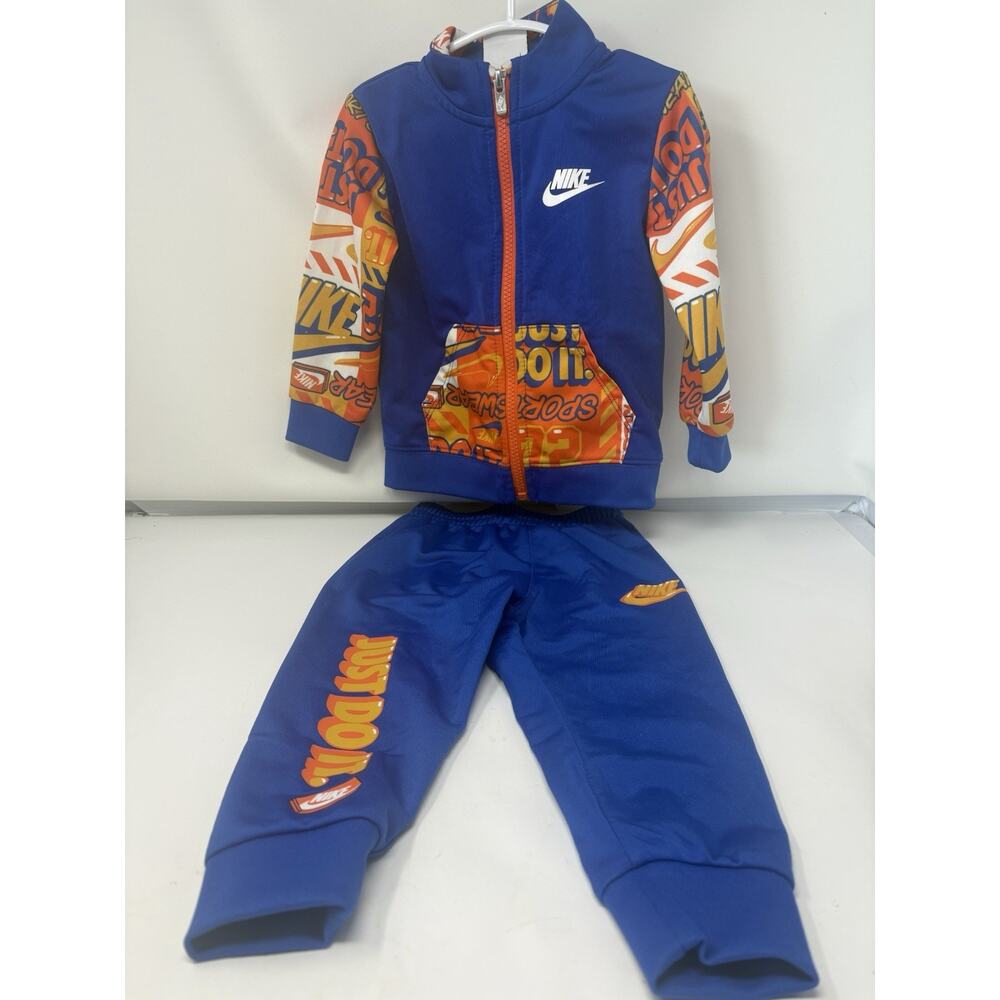 Nike 2-Piece Set Game Royal Jacket & Pant Set Toddler US Size 18 Month